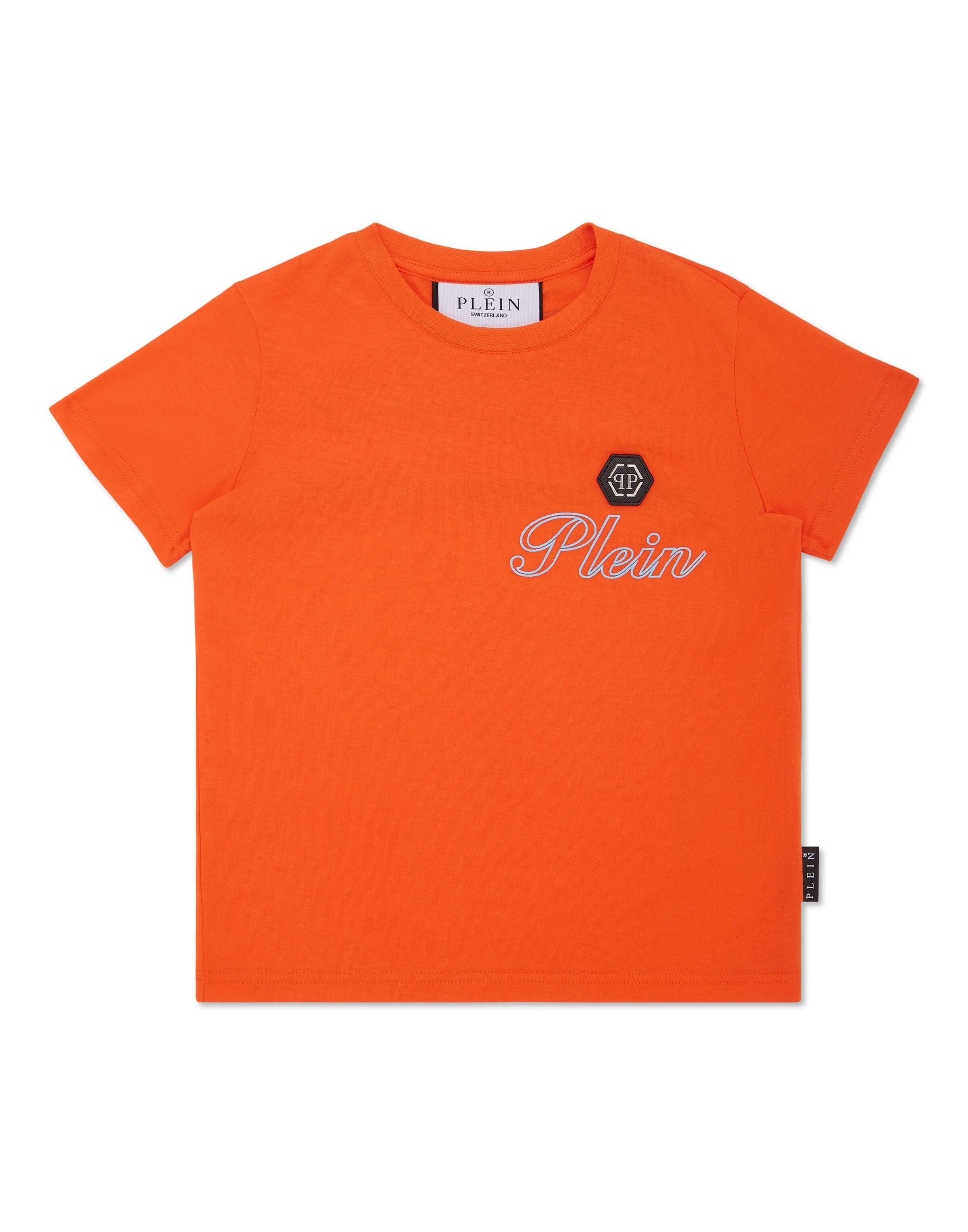 Philipp Plein Shirt in Oranje: voorkant