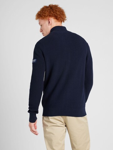 Gaastra Knit cardigan 'Ballast' in Blue