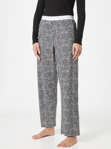 Regular Pantalon de pyjama Calvin Klein Underwear en noir : devant