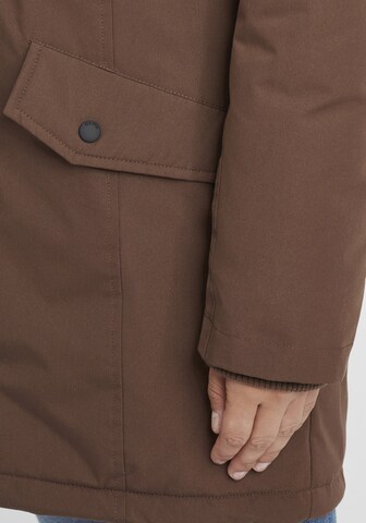 Oxmo Between-Seasons Parka 'Tamila' in Brown