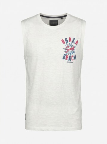 Maglietta di KOROSHI in bianco