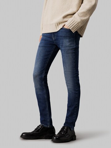 Skinny Jeans di Calvin Klein Jeans in blu: frontale