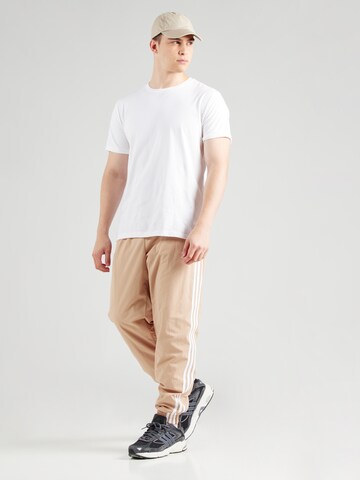 ADIDAS ORIGINALS Tapered Broek in Beige