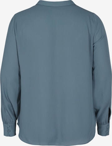 Zizzi Blouse 'Elucia' in Blauw