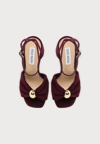 STEVE MADDEN Босоножки с ремешком 'Meladi' в Красный