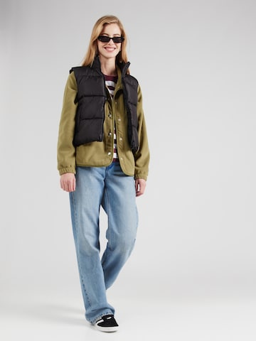 Veste en polaire mazine en vert