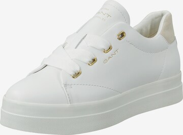 Sneaker bassa 'Avona' di GANT in bianco: frontale