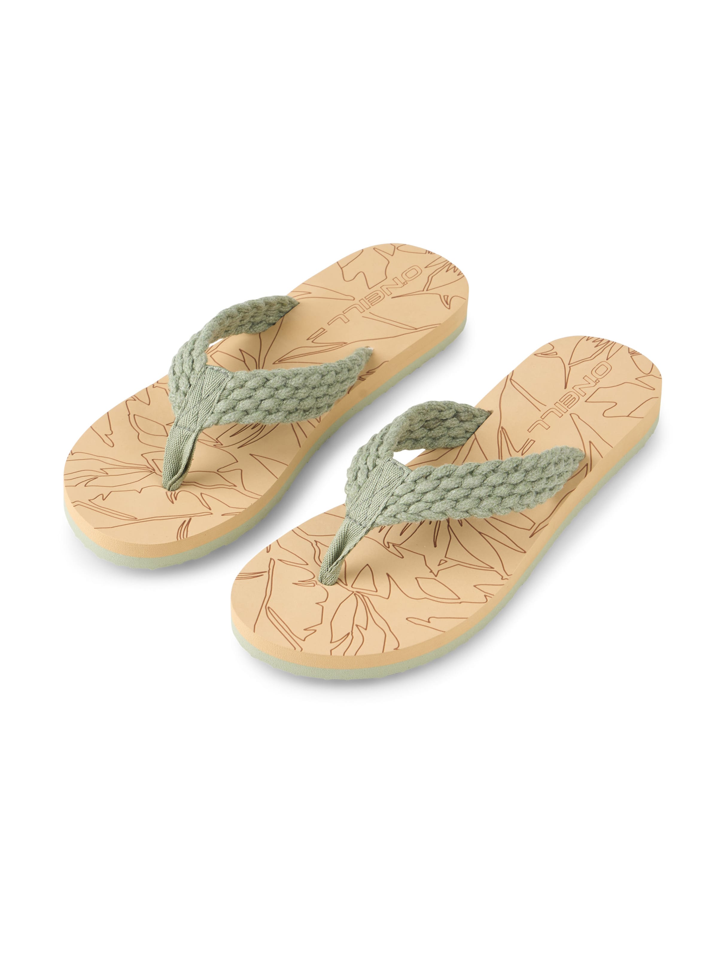 Tongs O'NEILL en vert