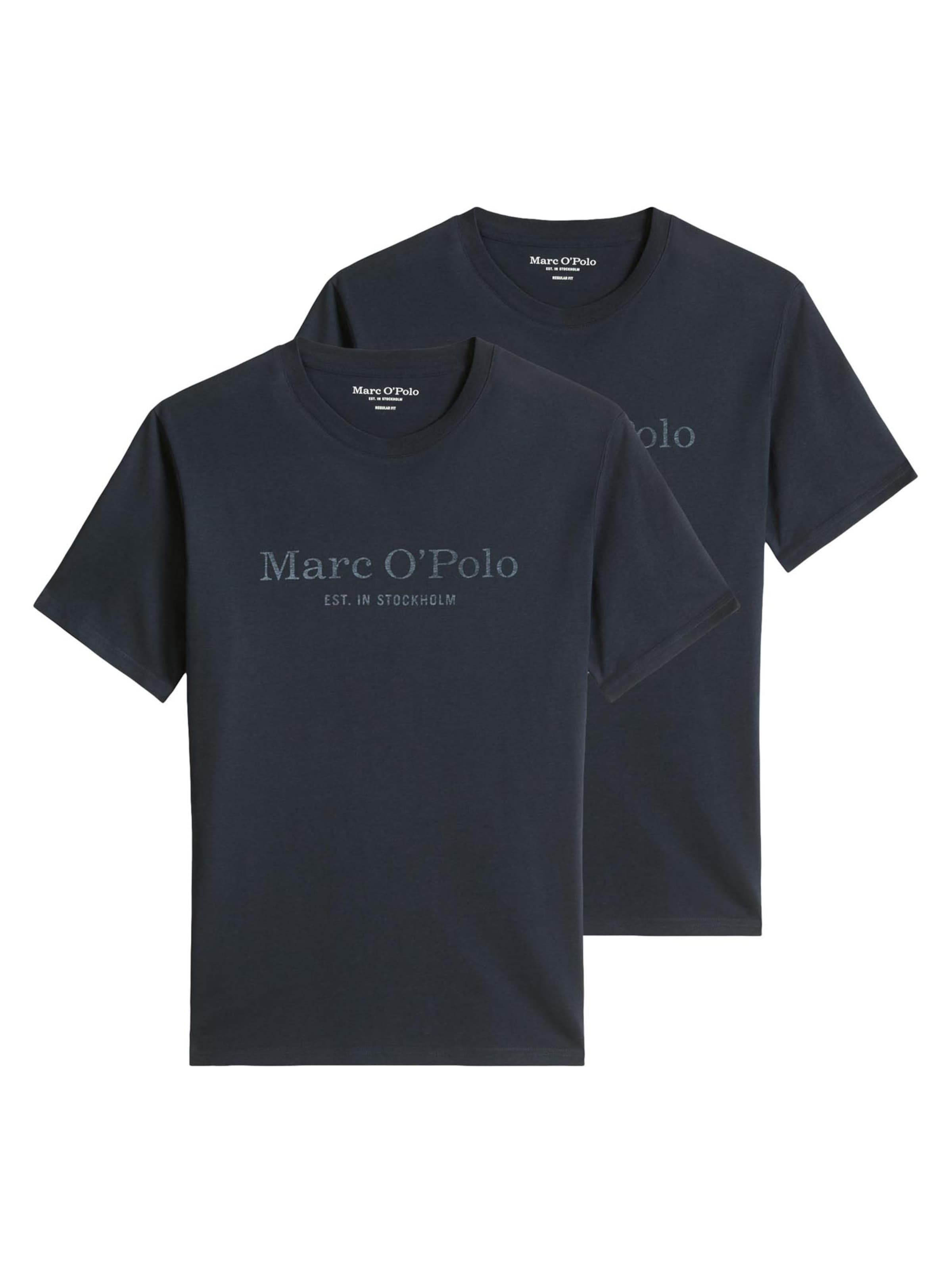 Marc O'Polo Shirt 'Kjer' in Blue: front