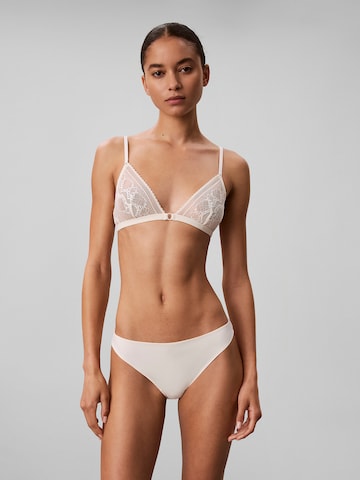 Calvin Klein Push-up BH in Beige: Vorderseite
