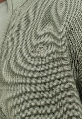MUSTANG Strickjacke 'Escondido' in Grün