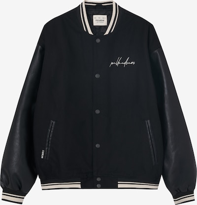 Pull&Bear Between-season jacket in Black / White, Item view