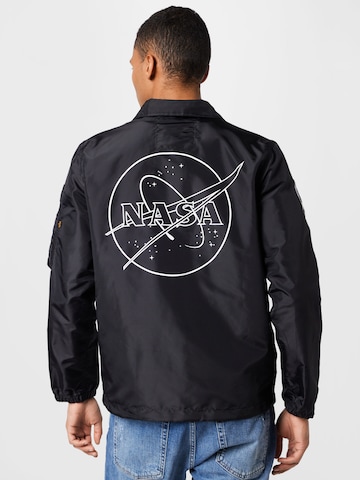 ALPHA INDUSTRIES Демисезонная куртка 'NASA' в Черный