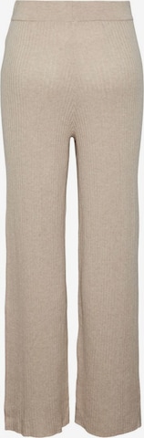 Y.A.S Wide leg Broek 'YASDERMA ' in Beige