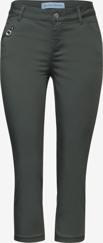 STREET ONE Slim fit Jeans in Green: front