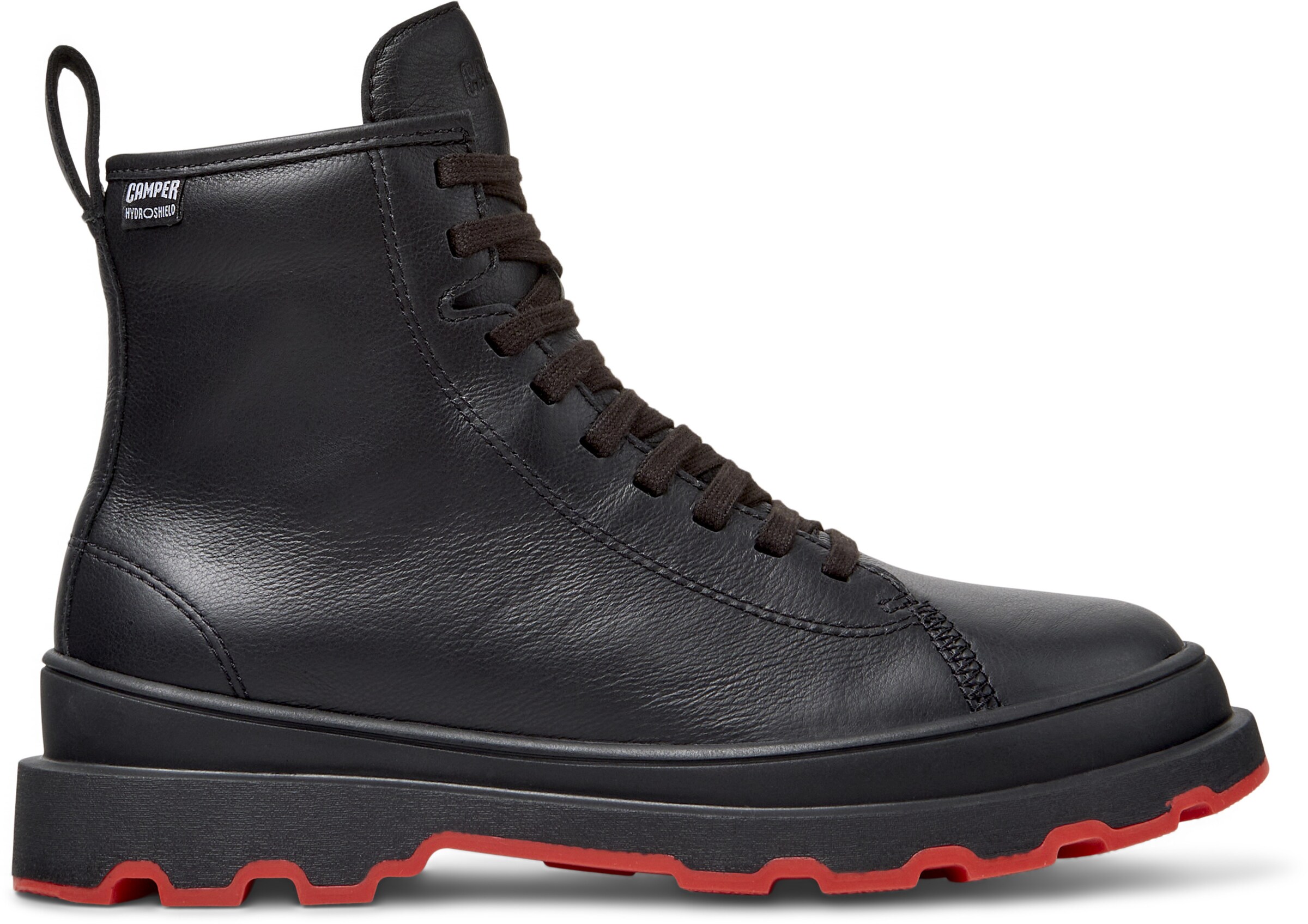 Stivaletto stringato 'Brutus+' di CAMPER in nero