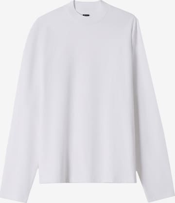 T-Shirt Bershka en blanc : devant