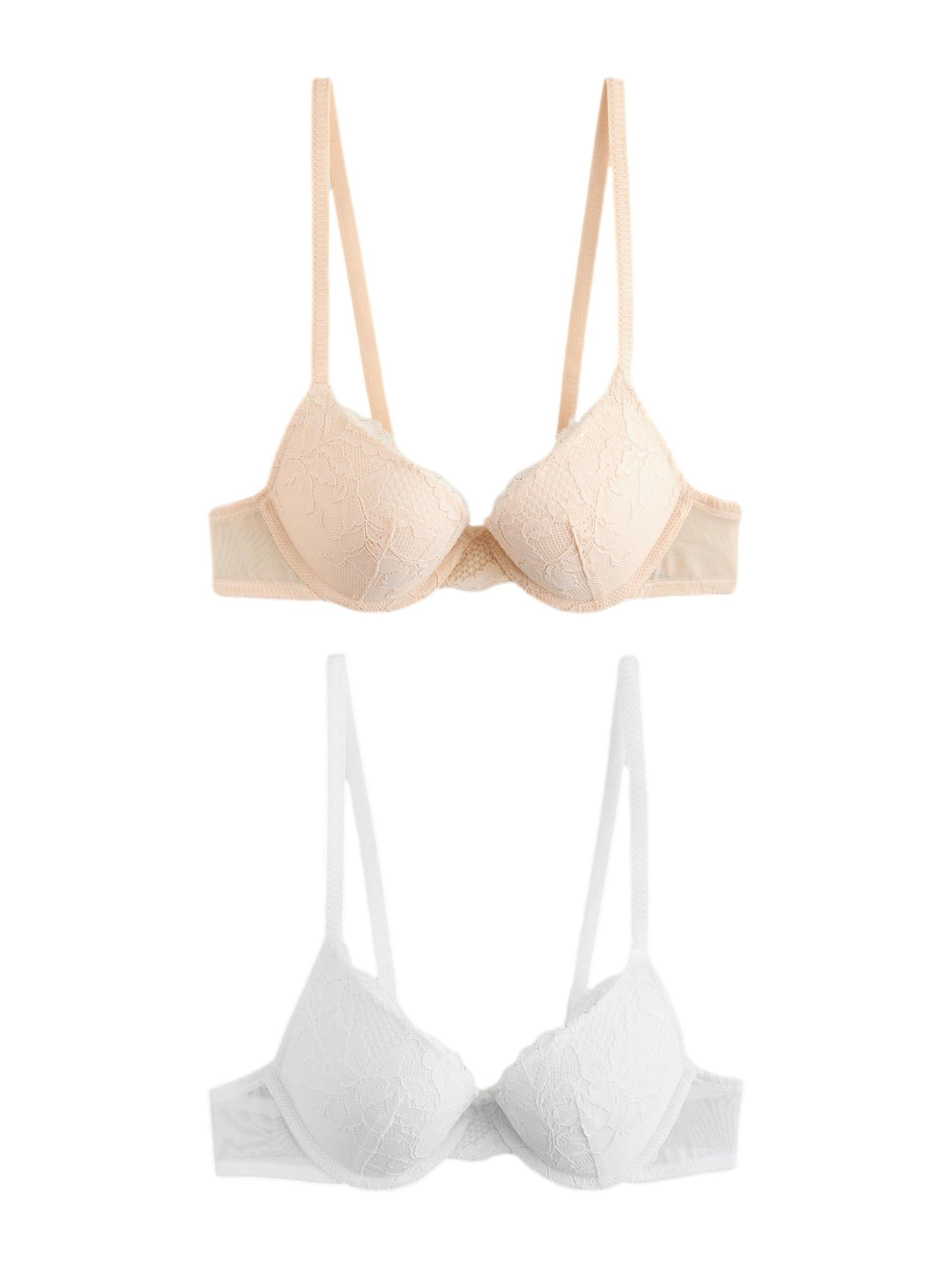 bēšs Next "Push-up" Krūšturis: no priekšpuses