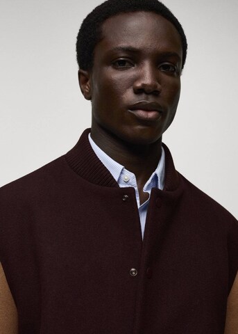 MANGO MAN Between-Season Jacket 'Ember' in Red