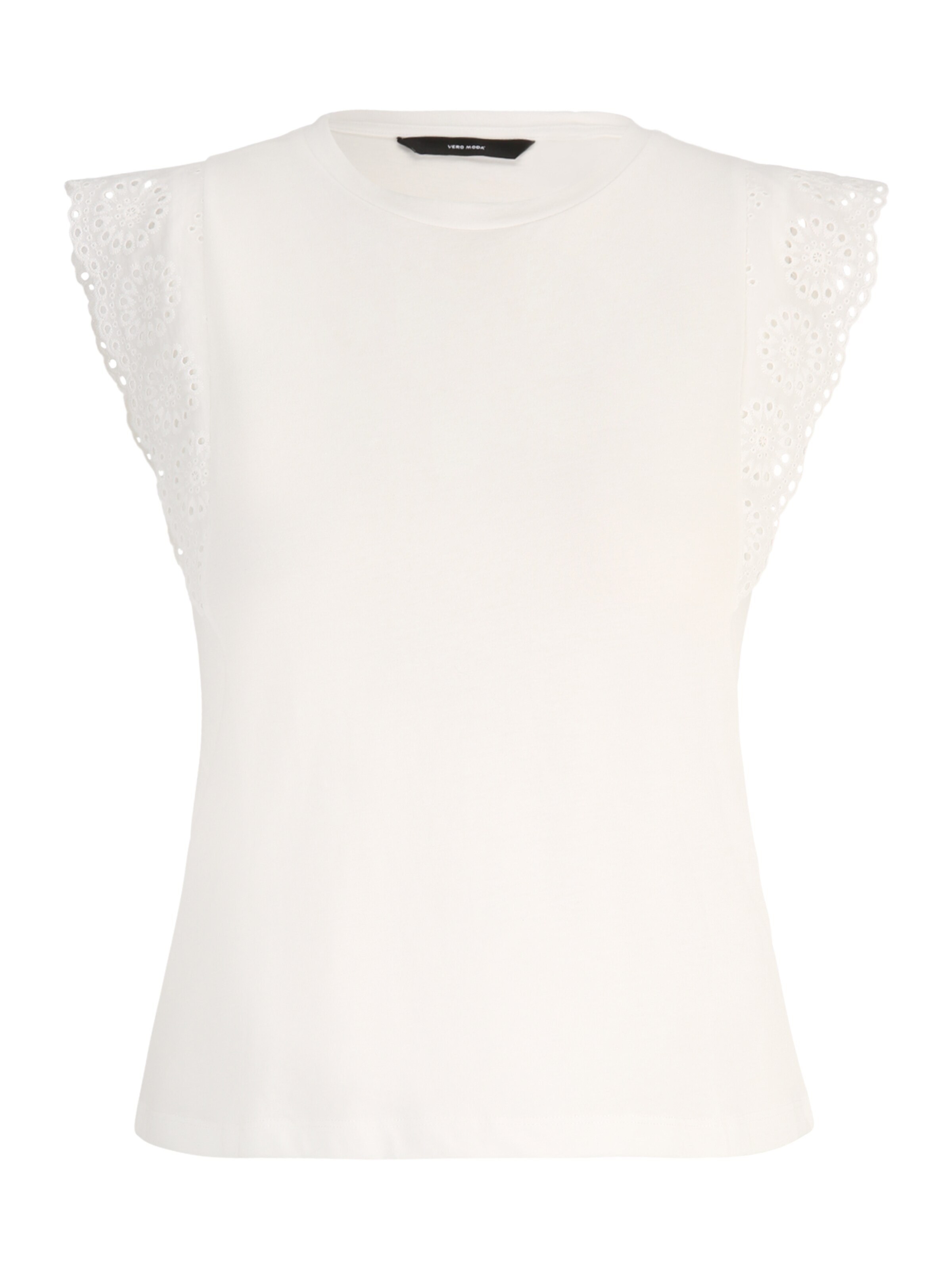 Vero Moda Petite - Camiseta 'VMHOLLYN' en blanco: frente