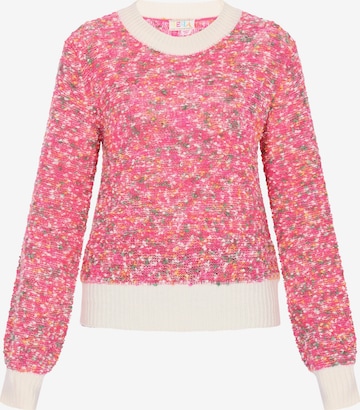 Pull-over IZIA en rose : devant