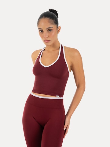 Smilodox Sporttop in Rood: voorkant