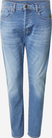 Regular Jeans '3301' de la G-STAR pe albastru: față