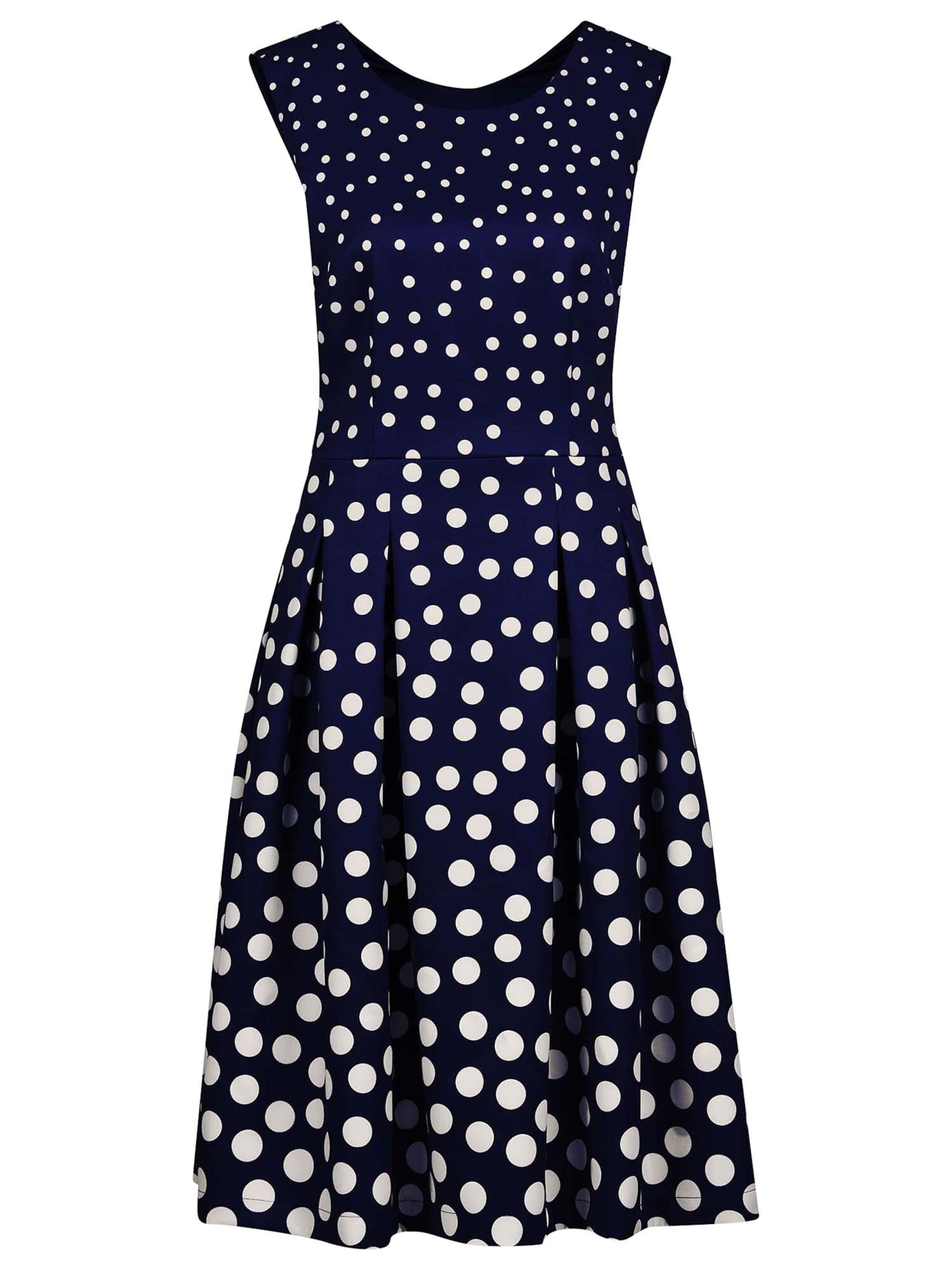 Robe MADELEINE en bleu : devant