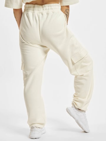 Loosefit Pantaloni cargo di DEF in bianco