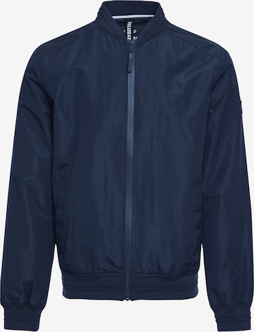 Threadbare Between-season jacket 'Riot' in Blue: front