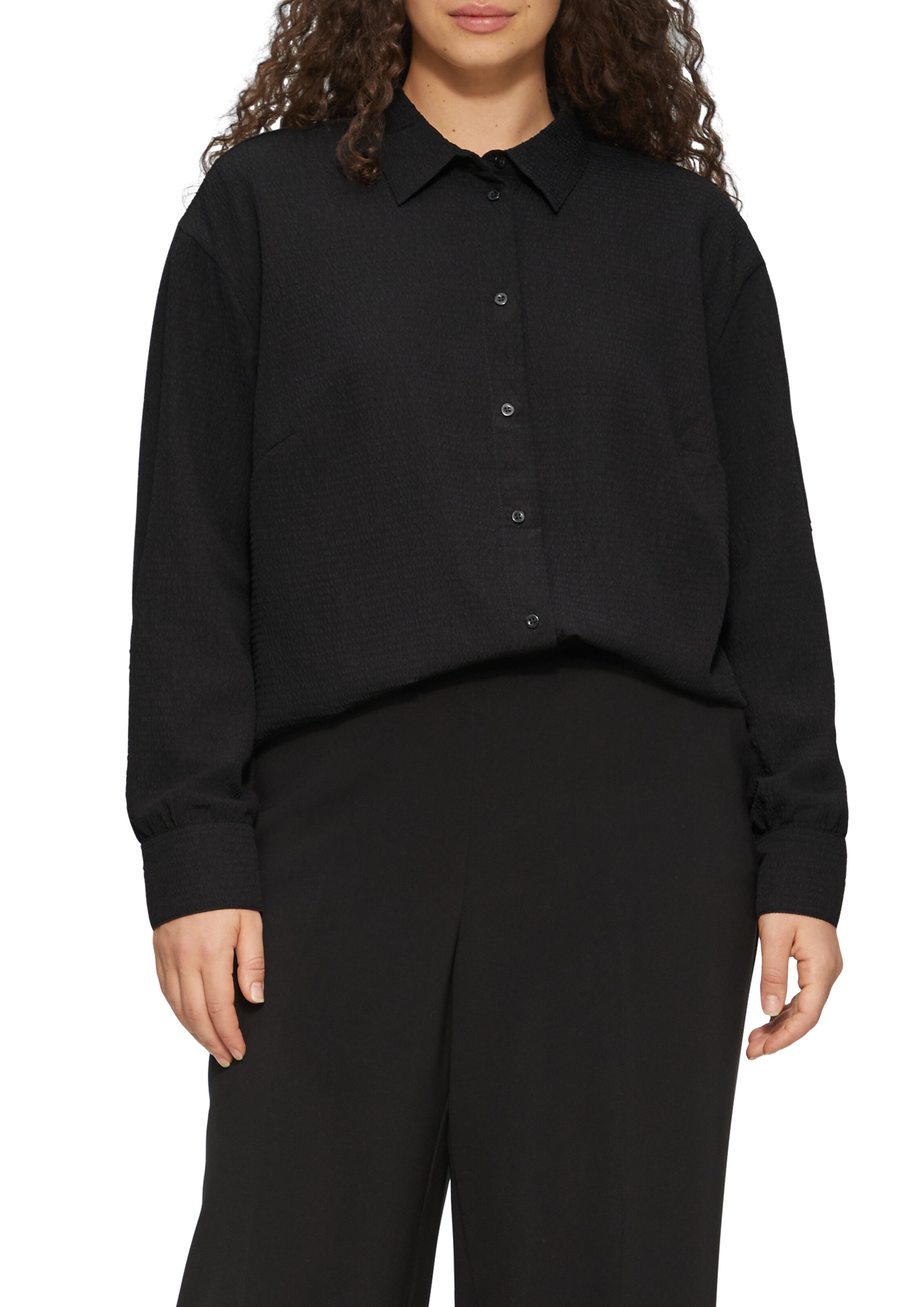 s.Oliver Blouse in Zwart