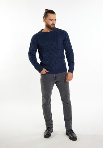 DreiMaster Vintage Sweater 'Imane' in Blue