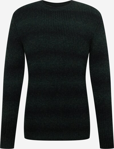 TOM TAILOR DENIM Sweater in Fir / Black, Item view