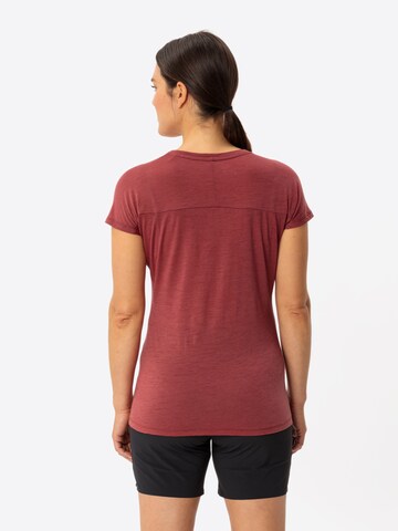 VAUDE Performance shirt 'Tekoa' in Red