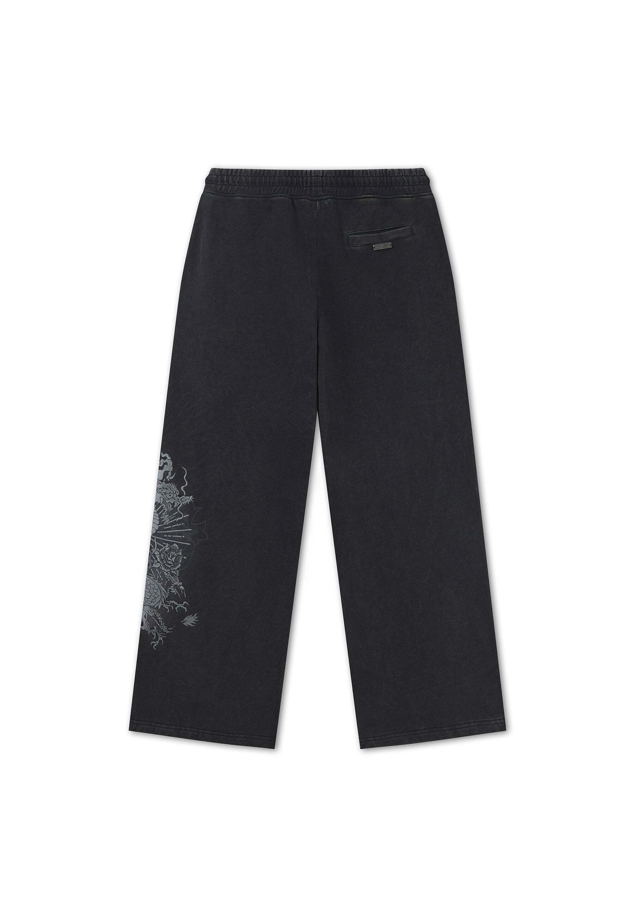 Ed Hardy Loosefit Παντελόνι σε μαύρο