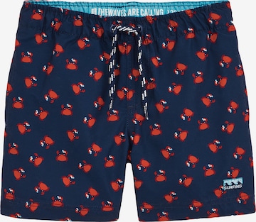 mėlyna WE Fashion Maudymosi trumpikės: priekis