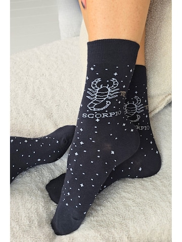 Sokisahtel Socken 'SCORPIO constellation socks'‌‌‌ in Mischfarben: Vorderseite