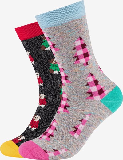 FUN Socks Socken 'Christmas Tree & Dog' in mischfarben, Produktansicht