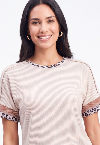 usha BLACK LABEL - Camiseta en beige