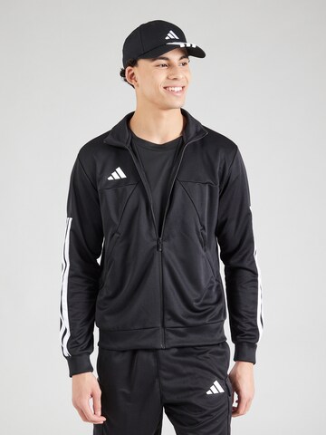 ADIDAS SPORTSWEAR Sportovní bunda 'TIRO' – černá