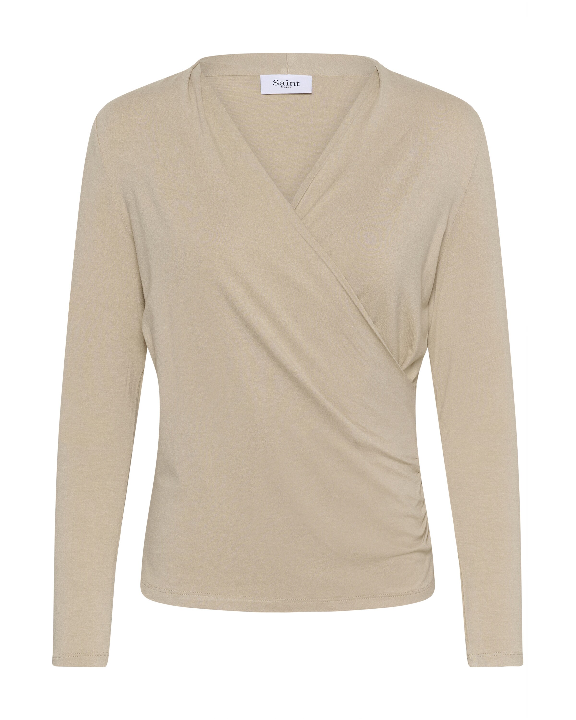 SAINT TROPEZ Shirt in Beige: front