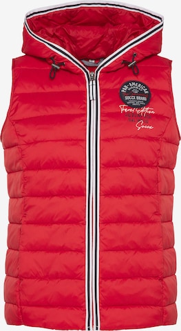 Soccx Vest in Red: front