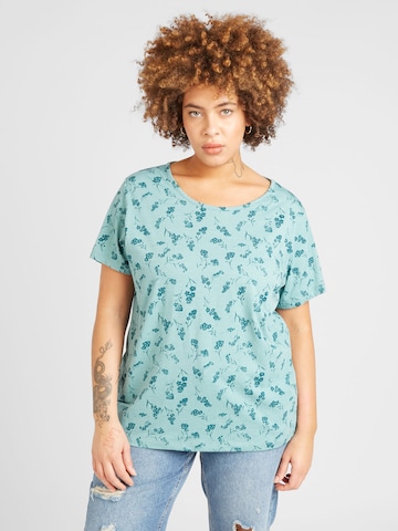 Ragwear Plus T-Shirt in Blau: predná strana