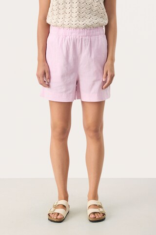 Part Two Regular Shorts 'Rigge' in Pink: Vorderseite