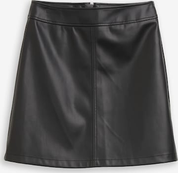 juoda TOM TAILOR DENIM Sijonas: priekis