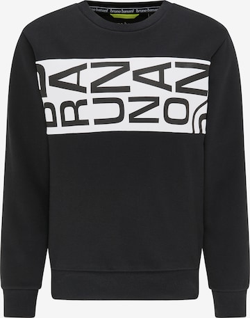 Bruno Banani Sweatshirt 'Richardson' in Black: front