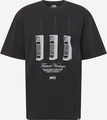 Pacemaker - Camiseta 'Elia' en negro: frente