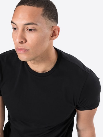 Lee Shirt 'Twin Pack Crew' in Black