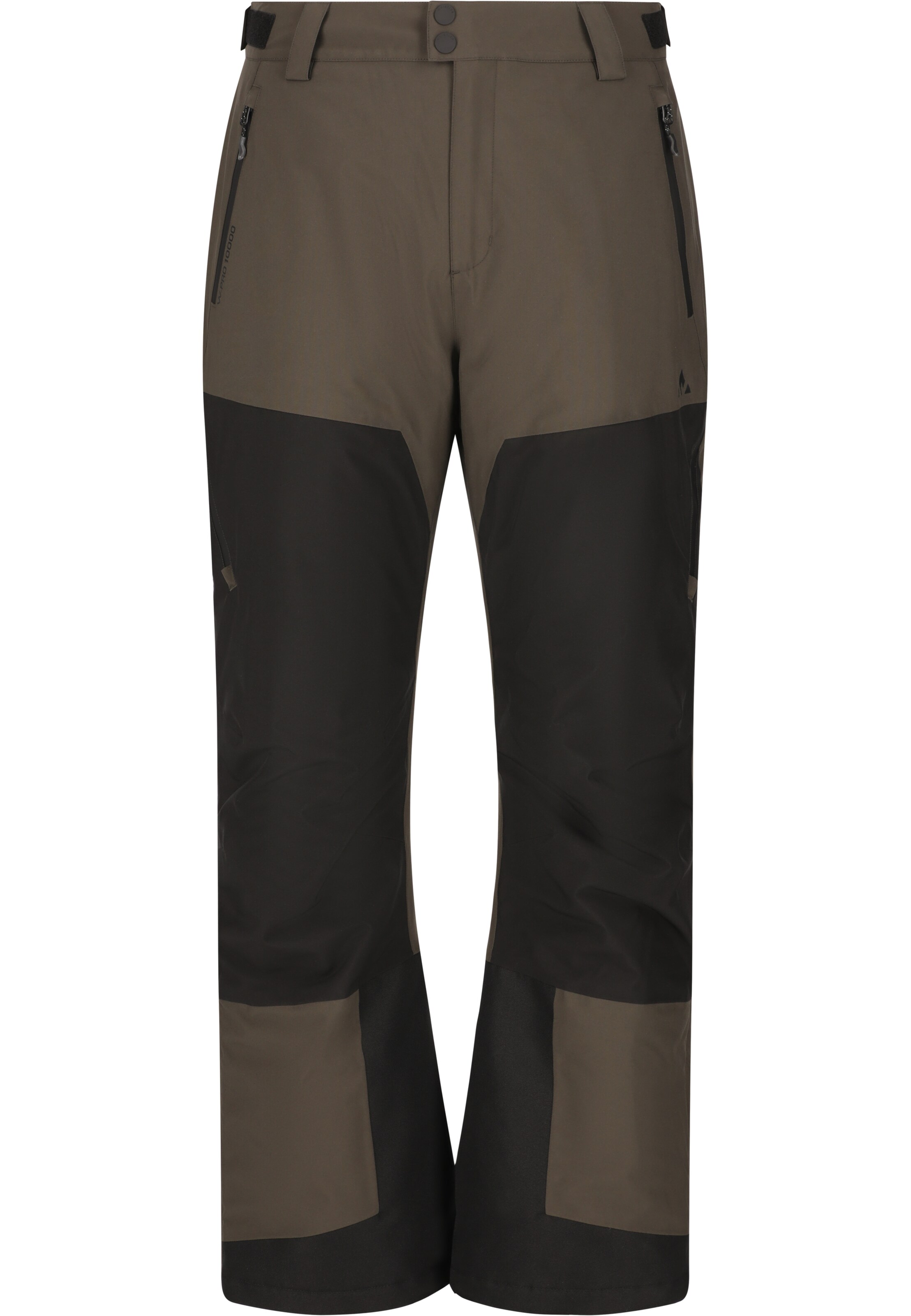 Whistler Regular Workout Pants 'Kingland' in Green: front