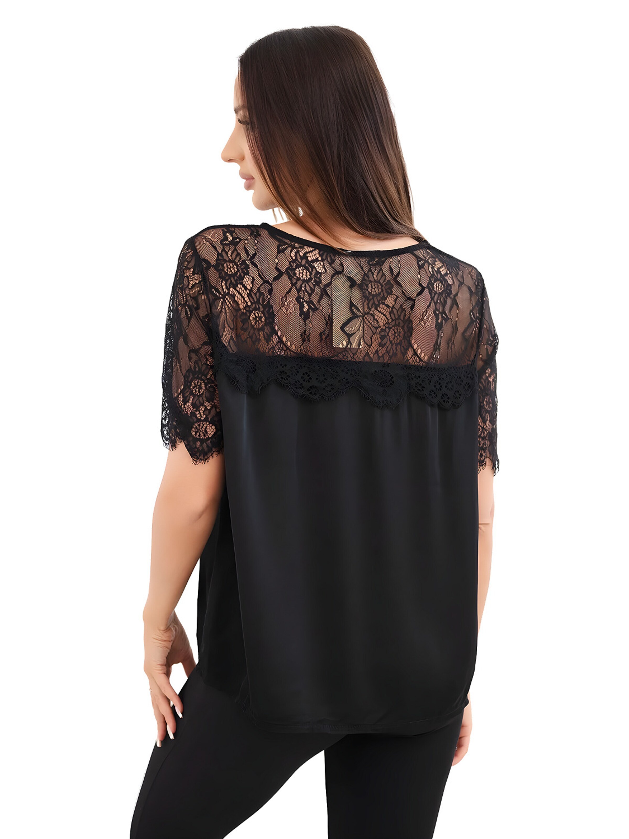 Lumera Bluse 'Cosima'‌‌‌‌‌‌‌‌ in Schwarz